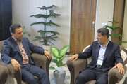دیدار مدیر کل دامپزشکی استان با فرماندار نظرآباد