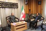 دیدار رییس سازمان دامپزشکی کشور با استاندار قم و مدیران تشکل‌های صنفی دام و طیور استان 