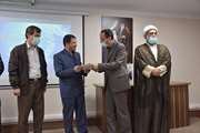 مراسم تقدیر از دکتر ولی اله واعظی در سالن اجتماعات اداره کل دامپزشکی استان تهران برگزار شد