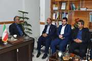 دیدار مدیر کل دامپزشکی مازندران با فرماندار سوادکوه شمالی