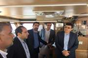 مدیر کل دامپزشکی سیستان و بلوچستان از کشتی تحقیقاتی  فردوس  در شهرستان چابهار بازدید کرد