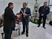 تجلیل مدیر کل دامپزشکی استان از همکاران واحد نقلیه این اداره کل