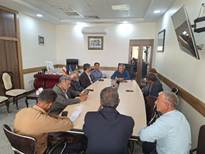 نشست هماهنگی دهیار و شورای روستای ارکان با مدیرکل دامپزشکی خراسان شمالی برگزار شد