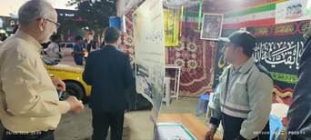 برپایی میز خدمت دامپزشکی در میدان انقلاب شیروان به مناسبت عید سعید قربان