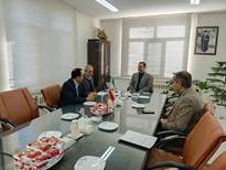  مدیر کل دامپزشکی استان مرکزی با رییس سازمان‌ برنامه و بودجه استان مرکزی دیدار و گفتگو کرد